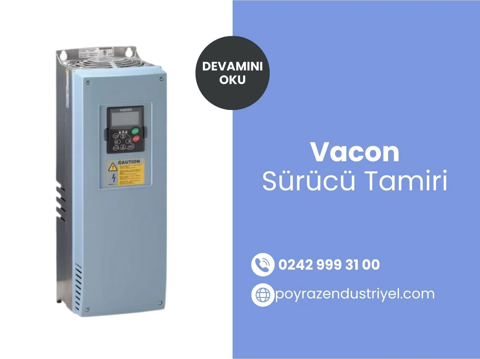 Vacon Sürücü Tamiri